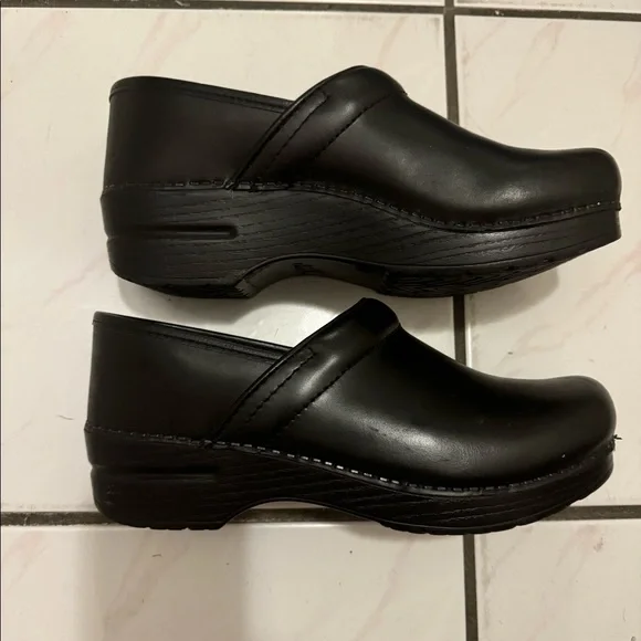 dansko professional cabrio black clog 39 - Picture 4 of 7